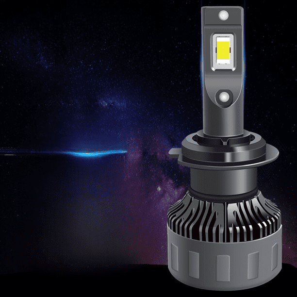 Faros LED para coche de alta potencia, faros superbrillantes de 50 W, luz de lejos y de cerca modificada H4 H7 H11, luz de lejos y de cerca integrada