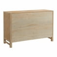 thumbnail image 6 of Alaterre Furniture Arden 6-Drawer Double Dresser, Solid Pine Wood, Modern Rustic Design Bedroom Furniture in Light Driftwood Finish, 6 of 8
