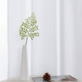 thumbnail image 5 of Curtainking White Curtains for Bedroom Modern Waffle Weave Textured Living Room Curtains Grommet, 76" x 84" 2 Panels, 5 of 7