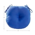 thumbnail image 6 of Marine Blue 15 in. Round Outdoor Bistro Seat Cushion (Set of 4) by Greendale Home Fashions, 6 of 7