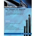 thumbnail image 6 of Qty 1 new made by Stabilus 4F-212511 Window Glass Lift Support, 6 of 6
