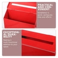 thumbnail image 4 of LEEYNEER Mailbox for Home  Moving Boxes Large Strong Red, 4 of 6