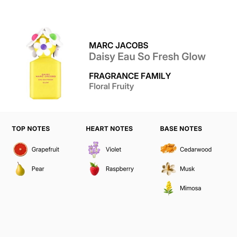 Marc Jacobs Ladies Daisy Eau So Fresh Glow EDT Spray 2.5 oz