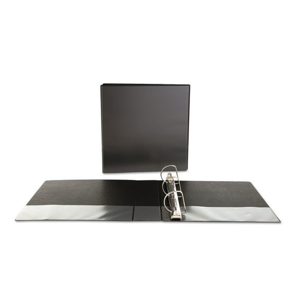 Slant-Ring View Binder, 3 Rings, 2" Capacity, 11 X 8.5, Black | Bundle of 5 Each