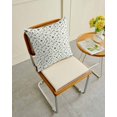 thumbnail image 4 of Waterproof Outdoor Throw Pillows with Inserts 16"x16" Set of 2, Sage Green Spring Floral Soft Decorative Pillowcases for Couch Bedroom, Summer Botanical Elegant Pillow Covers for Sofa Living Room, 4 of 8