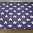 thumbnail image 6 of Ambesonne American Place Mats Set of 4, Flag with Stars, Standard Size, Purple White, 6 of 6