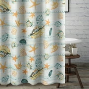 Greenland Home Fashions Kona Coastal Paradise Shower Curtain, 72" x 72"