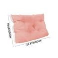 thumbnail image 3 of Headboard Pillow Upholstered Wall Mounted Headboard Dorm Bed Large Bolster Headboard Positioning Support Reading Pillow Cushion(24x20 inch), 3 of 6