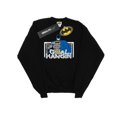 thumbnail image 1 of DC Comics Mens Batman Football Goal Hangin' Sweatshirt, 1 of 1