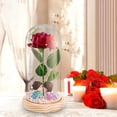 thumbnail image 1 of Regalos de flores de rosas Macarena Luz de mesa Rosa Artificial, 1 of 8