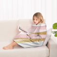 thumbnail image 4 of Pink Gold Marble Pattern Blanket Hoodies for Kids 6-13YR Oversize Wearable Blanket Hoodies for Boys Girls Teens, 4 of 7