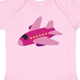 thumbnail image 4 of Inktastic Girls Pink Airplane Pilot Girls Baby Bodysuit, 4 of 5