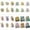 4PCS, variant on FLOPESN 24Pcs Easter Foldable Greeting Card set,DIY Diamond Art Painting with White Envelopes for Festival Holiday