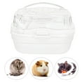 thumbnail image 3 of <p>Hamster Carrier, Cute Delicate Hamster Carrier Cage Sturdy Breathable Lightweight Safe  For Small Animals For Vacation</p>, 3 of 7