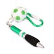thumbnail image 1 of Retráctil Tire Del Cordón Llavero Fútbol Anotando Bolígrafo Verde Sunnimix none, 1 of 6