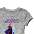 thumbnail image 3 of Disney Frozen 2 Anna and Elsa Prepare for Adventure Little Girl's T-Shirt - Size 4-5, 3 of 4