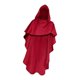 thumbnail image 5 of Capa de Halloween con capucha, cómoda, accesorio de disfraz para juegos de rol de carnaval Rojo, 5 of 9