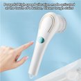 thumbnail image 3 of Handheld Electric Spin Scrubber Handheld Electric Cleaning Brush Multifunctional With 5 Replacement Brush Heads Cordless Handheld Scrubber For Dish Sofa Carpet Kitchen Bathroom, 3 of 8