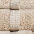 thumbnail image 5 of Home Weavers Elegance Essentials 550GSM 100% Cotton Zero Twist Super Absorbent Hand Towel (Set of 4) - 16"x24", Linen, 5 of 5