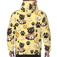 thumbnail image 5 of Hoodies for Men - Classic Katong Cat Fish Yellow Long Sleeve Comfrt Men'S Fashion Hoodies & Sweatshirts, Sweatshirts for Men Hoodies Pullover Clothing Clothes with Pouch, 5 of 7
