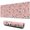 Pink Cow Spotted, variant on Long Mouse Pads for Desk,Pink Cow Sweater Pattern Desk Mats on Top Of Desks, Desk Mouse Pad Extra Large with 3mm Non-Slip Base and Stitched Edge for Gaming,Office,Work,Home 31.5"x11.8"