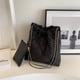 thumbnail image 3 of Bolso Mano para Mujer Fashionalbe Nylon Mujer Commuter Bolso (Negro), 3 of 9