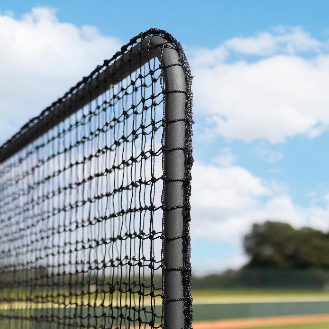 FORTRESS 7ft x 7ft Baseball Sock Net Screen – Heavy-Duty Galvanized Steel Frame with Double-Layered UV-Stabilized Netting – Ideal for Batting and Pitching Practice