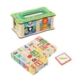 thumbnail image 4 of Juego de emparejamiento de letras, rompecabezas del alfabeto, reconocimiento de letras ABC, juguete educativo Montessori, tarjetas didácticas para, 4 of 9
