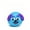 Blue, variant on Luckky Smushers Squishy Toys,Novelty Smush Face Squeeze Toys,Removable Facial Expressions for Birthdays and Get-Togethers Gifts