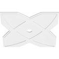 thumbnail image 2 of 34"OD x 3"ID x 11 3/4"C x 1"P Titus Architectural Grade PVC Contemporary Ceiling Medallion, 2 of 11