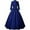 Blue, variant on RYDCOT formal Victorian Dresses for Women Ball Gown Long Sleeve Turndown Collar Steampunk Medieval Renaissance Costumes Evening Party Maxi Dresses Sale or Clearance
