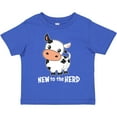 thumbnail image 3 of Inktastic New to the Herd Cute Cow Boys or Girls Toddler T-Shirt, 3 of 5