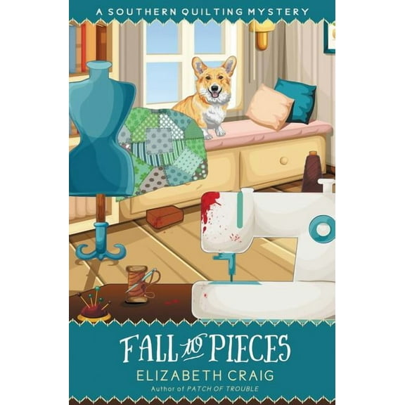 Southern Quilting Mystery: Fall to Pieces (Hardcover)