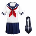 thumbnail image 1 of Anime Yandere Simulator Ayano Aishi Cosplay Costumes Girls School Jk Uniform Women Dresses Full Sets zhangyuxiang LED, 1 of 2