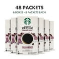 thumbnail image 3 of (6 pack) Starbucks VIA Instant Italian Roast, Instant Coffee, Dark Roast Coffee, 8 Packets, 3 of 15