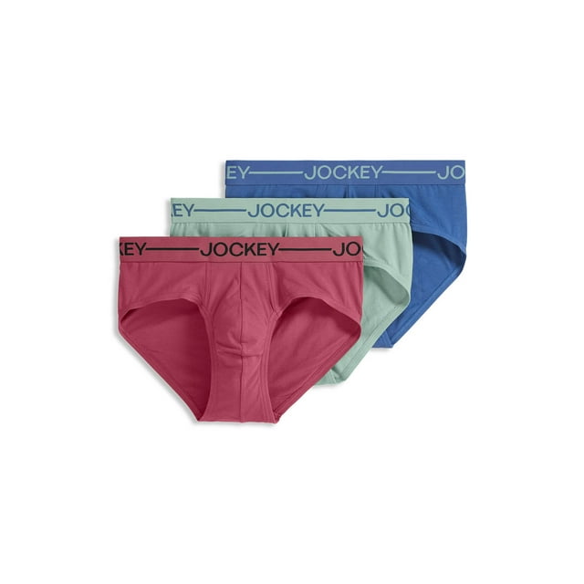 Jockey Organic Cotton Stretch Brief - 3 Pack