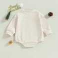 thumbnail image 4 of Okbabeha Baby Girl Boy Christmas Outfit My First Christmas Sweater Sweatshirt Shirt Bubble Romper Onesie Santa Clothes, 4 of 5