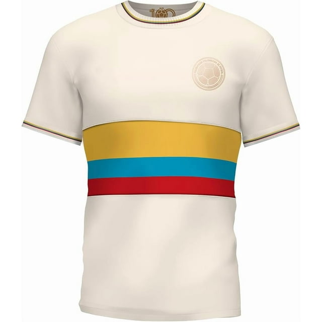 CAMISETA 100 AÑOS de la SELECCIÓN COLOMBIA / Edición CENTENARIO / UNISEX