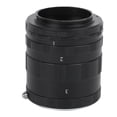 thumbnail image 3 of Macro Extension Adapter Tube, Black SLR Camera Macro Lens Camera Len Aluminium Alloy Macro Lens Adapter , For  Camera  AI Mount Cameras, 3 of 8
