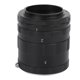 thumbnail image 3 of Tubo adaptador de extensión de primer plano, anillo adaptador de lente macro SLR de aleación de aluminio negro Tubo adaptador de extensión macro Diseño de vanguardia, 3 of 9