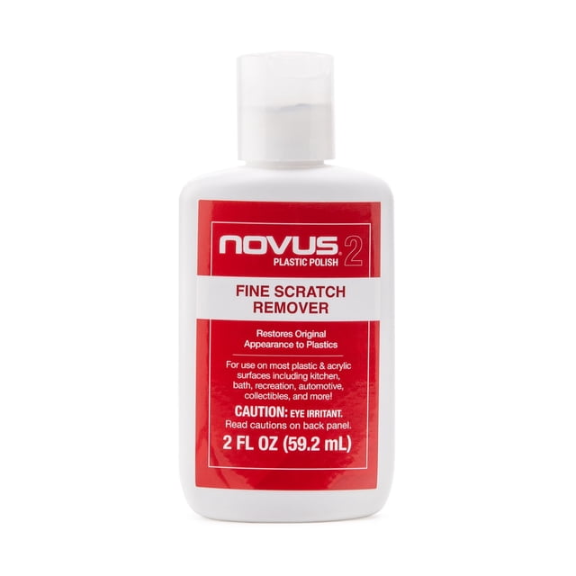 Eliminador de rayones finos Novus 7033, botella de 60 ml