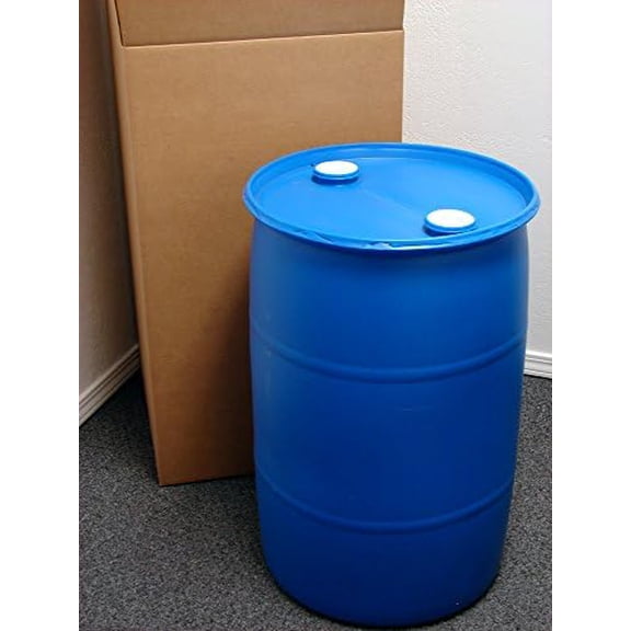 30 Gallon Drum; Emergency Water Storage Barrel, Blue - New! - Boxed! Water Container$$Sport & Recreation Other