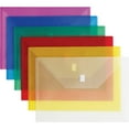 thumbnail image 4 of Lion Hook and Loop Closure Poly Envelopes A4 - 8 17/64" x 11 11/16" Sheet Size - Poly - Clear - Recycled - 1 Each, 4 of 4