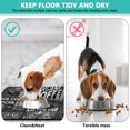 thumbnail image 4 of Dog Food Mat for Pet Dog Food Mat, Dog Mat for Food and Water, Pet Dog Cat Bowl Mat, Anti-Slip Reusable Cat Feeding Mat with Coffee House,17inx30in, 4 of 7