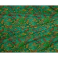 thumbnail image 4 of oneOone Polyester Lycra Green Fabric Batik Sewing Material Print Fabric By The Yard 56 Inch Wide - 56, 4 of 4