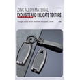 thumbnail image 6 of Key Fob Cover Compatible with Mitsubishi Outlander 2021-2023 4 Button Keychain Case Holder Protector,Square Buckle-Grey, 6 of 8