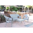 thumbnail image 3 of Jeco Clark Wicker Patio Chair in Gray and Brown (Set of 2), 3 of 3