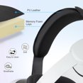 thumbnail image 3 of Head Strap for Meta Quest 3 - Adjustable Hinge, Soft PU Sponge Pad, Enhance Comfort, Reduce Pressure, 3 of 5