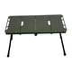 thumbnail image 1 of Mesa plegable para acampar con patas ajustables sólidas mesa de campamento ultraligero plegable Verde, 1 of 8