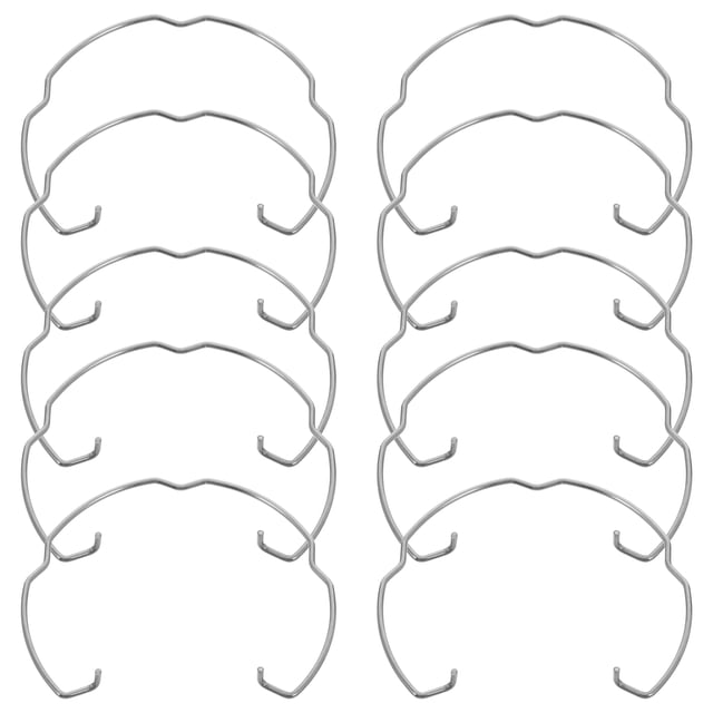 SHISUYAN 10pcs Lamp Retaining Spring Clip Ring Lamp Retaining Spring Rings Clasp Clip Holders Compatible For Mr16 Mr11 Spotlight Downlights Halogens Bulb Led Light
